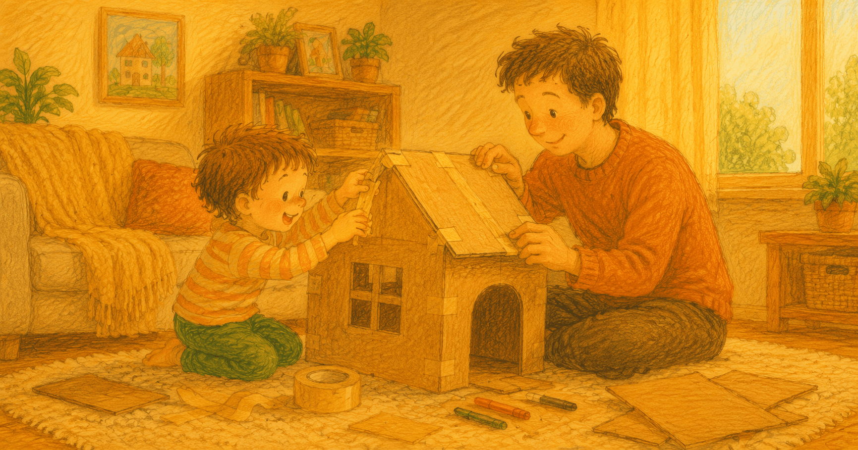 Чем занять ребёнка 4–5 лет дома: 12 идей для активного дошкольника